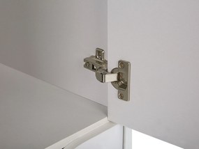Armadio a 2 ante bianco 180 cm BREMEN Beliani