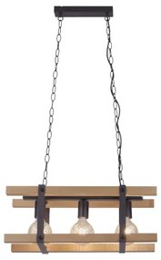 Leuchten Direkt 15683-79 - Lampadario a sospensione con catena EDITH 3xE27/60W/230V