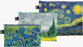 Set di 3 tasche con zip Museum Vincent Van Gogh
