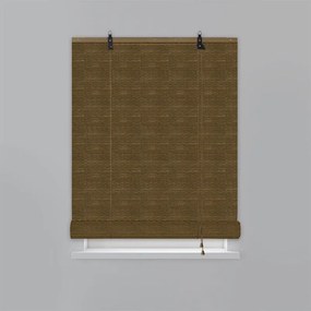 Tenda a rullo filtrante TRENDIY Bamboo Nairobi marrone 150x220 cm