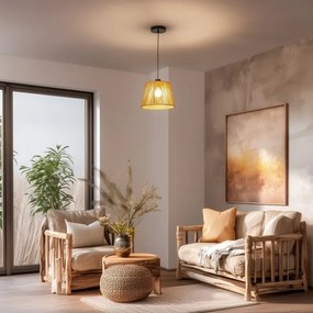 Paralume universale KERIA Ø 28 cm, marrone