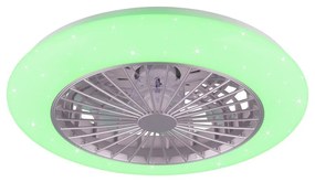 Plafoniera LED bianca Stralsund – Trio