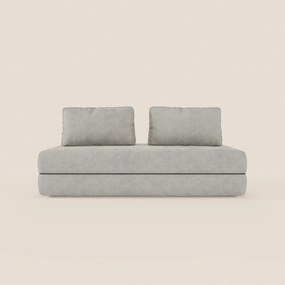 Rift divano letto matrimoniale 2 posti e 3 posti con schienali mobili - materasso alto 22 cm e memory foam in T31