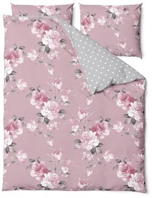 Biancheria da letto rosa in cotone per letto matrimoniale, 200 x 200 cm Belle - Bonami Selection