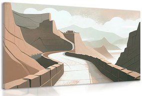 Stampa su tela – Famosa Grande Muraglia Cinese