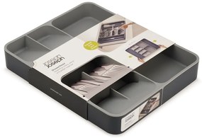 Organizzatore per cassetti da cucina grigio DrawerStore - Joseph Joseph