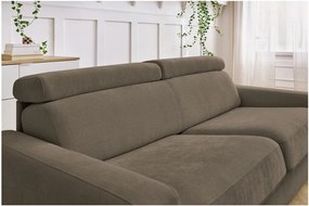 Divano marrone allungabile 195 cm Monaco – Bobochic Paris