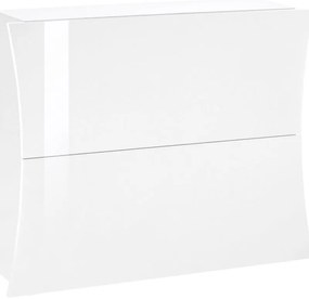 Scarpiera 3 ante L 101 x H 81.5 x P 26.6 cm 16 paia, bianco