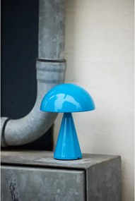 Lampada da tavolo dimmerabile a LED blu (altezza 20 cm) Mush - Hübsch