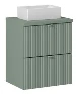 COMAD UN-GAJA35-SW 78570A(35) - Lavabo da appoggio GAJA 35x22 cm bianco lucido