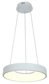 Brilagi - Lampadario a sospensione su cavo dimmerabile FALCON II LED/67W/230V Ø 40 cm bianco + telecomando