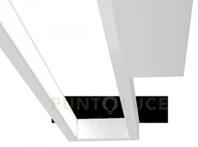 Four squares applique grande bianco 1162-ag-bi