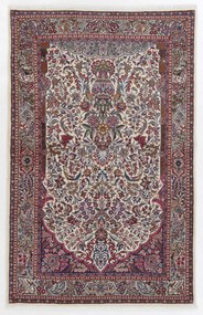 Sarouk Tappeto 210x130 (Iran) Annodato A Mano