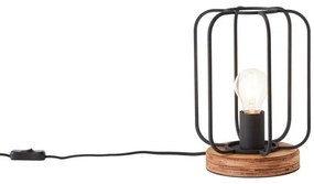 Brilliant - Lampada da tavolo TOSH 1xE27/40W/230V in pioppo