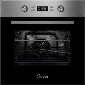 Forno da incasso multifunzione multifunzione MIDEA MBO65M80E0-X