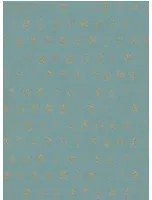 Eijffinger Carta da parati Lady Bug - Blau/ Petrol/ Gold