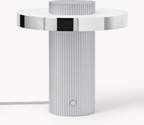Lampada da tavolo piccola a LED con base millerighe Elna