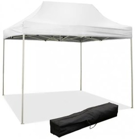 Gazebo richiudibile pieghevole 3 X 2 Bianco ricoperto in PVC impermeabile