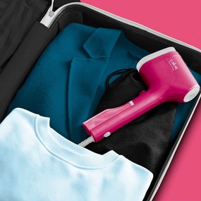 Ferro da stiro verticale rosa Pure POP DT2023F0 - Tefal