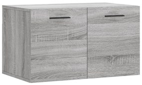 Mobile a parete grigio sonoma 60x36,5x35cm in legno multistrato