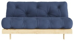 Divano letto blu 160 cm Roots - Karup Design