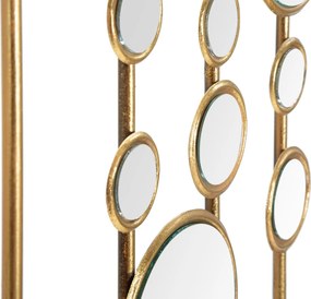 Pannello da Muro Small Mirrors 35,5x1,5x90 cm in Ferro...