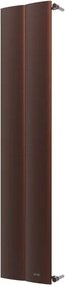 Termoarredo bagno DE'LONGHI 185.2x36.2 cm interasse 1800 mm marrone serie Palace