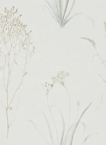 Sanderson Carta da parati Farne Grasses - Silver/ Ivory