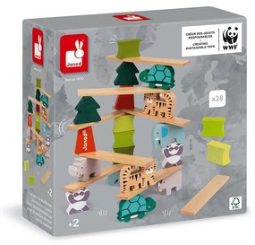 Gioco Gli animali equilibristi in legno - In collaborazione con il WWF®