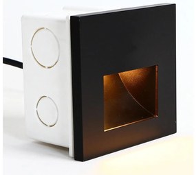 Emithor 70419 - Illuminazione LED scale SUNNY LED/1W/230V 4000K nero
