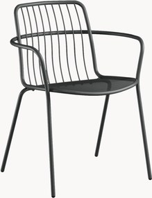 Set di 2 sedie da giardino con braccioli Alisea