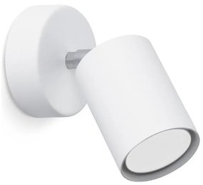 Sollux SL.1123 - Lampada da parete LEMMI 1xGU10/40W/230V bianca