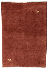 Gabbeh Tappeto persiano 60 x 90 Rosso (Iran) Annodato A Mano