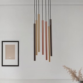 Lampada a sospensione Laser Nowodvorski Lighting, dimmerabile, Multicolore, Soggiorno / Sala da pranzo, Metallo, Moderno, Lampada a sospensione