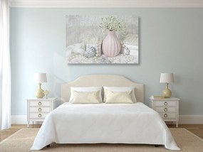 Stampa su tela – Natura morta Shabby Chic di lusso