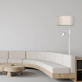 Lampada con piedistallo LINO 1xE27/40W/230V + 1xGU10-MR11/7W