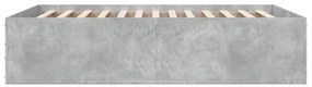 Giroletto grigio cemento 140x200 cm in legno multistrato