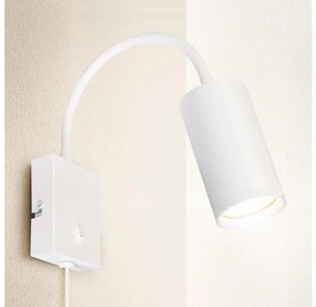 Brilagi - Lampada flessibile da muro SELE 1xGU10/30W/230V bianco