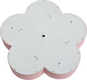 Plafoniera per bambini rosa e bianca - Lucille