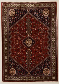 Abadeh Tappeto 110 x 150 (Iran) Annodato A Mano