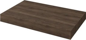 Top per lavabo  Modula BADEN HAUS L 80 x H 8 x P 50 cm noce plisse mdf
