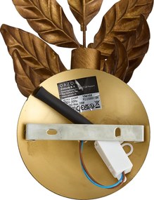 Lampada da parete vintage oro antico - Linden