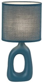 Rabalux 74072 - Lampada da tavolo SYLIRA 1xE14/40W/230V blu