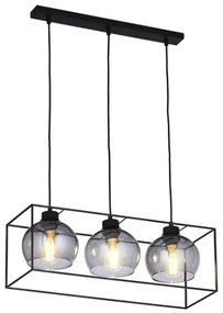 Lampadario a sospensione con filo SION 3xE27/15W/230V