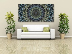 Stampa su tela – Mandala astratta in stile vintage