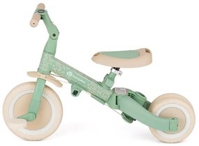 PETITE&MARS - Triciclo 5 in 1 per bambini TURBO LIMITED Verde Twist