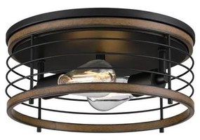 Westinghouse 61250 - Plafoniera ACKTON 2xE27/60W/230V barnwood