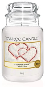 Snow in love, candela in giara grande Yankee Candle