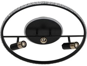 Plafoniera LED dimmerabile LED/60W/230V 3000-6500K nero + telecomando