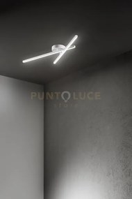 Applique a led syncro 8046 b ct bianco opaco